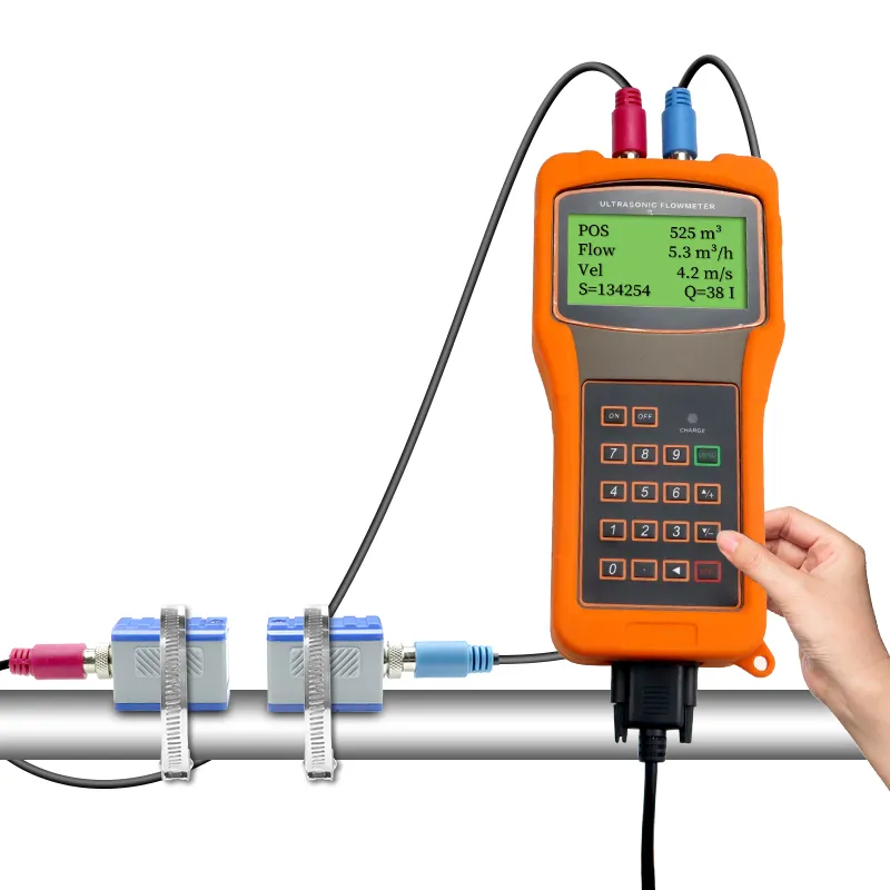 handheld ultrasonic flow meter for chlorine gas rotameter