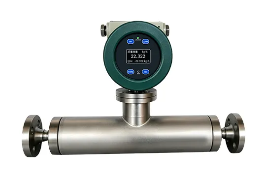 Straight Tube Coriolis Flow Meter