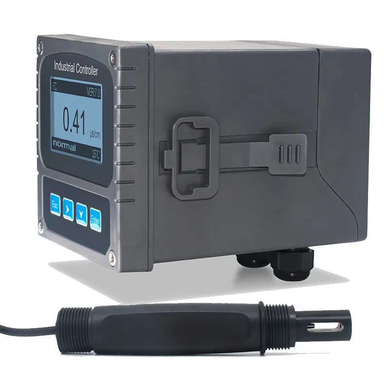 conductivity transmitters for body temperature detector