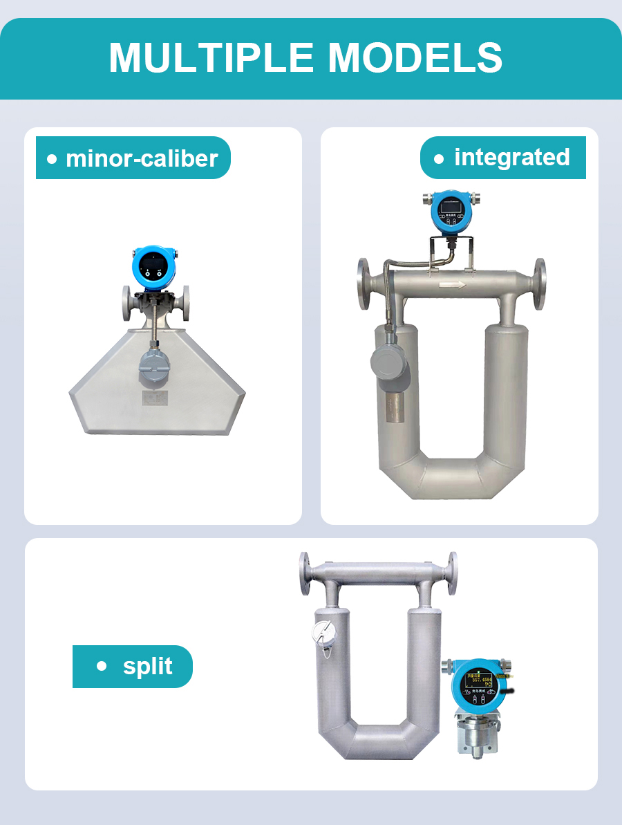 Straight Tube Coriolis Flow Meter for Water Level Instrument